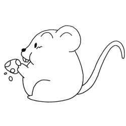 Раскраска: мышь (Животные) #13970 - Раскраски для печати