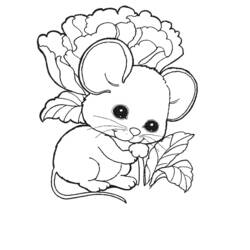 Раскраска: мышь (Животные) #13976 - Раскраски для печати