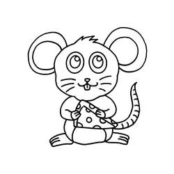 Раскраска: мышь (Животные) #14066 - Раскраски для печати