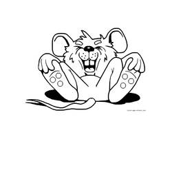 Раскраска: мышь (Животные) #14122 - Бесплатные раскраски для печати