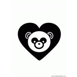 Раскраска: панда (Животные) #12532 - Бесплатные раскраски для печати