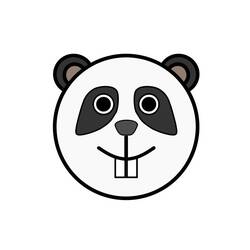 Раскраска: панда (Животные) #12554 - Бесплатные раскраски для печати