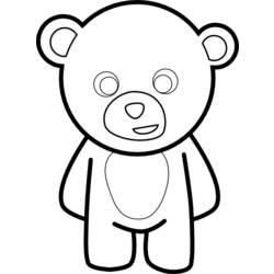 Раскраска: панда (Животные) #12593 - Бесплатные раскраски для печати