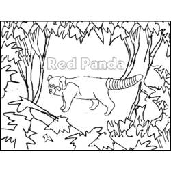 Раскраска: панда (Животные) #12596 - Бесплатные раскраски для печати