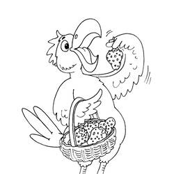 Раскраска: попугай (Животные) #16180 - Бесплатные раскраски для печати