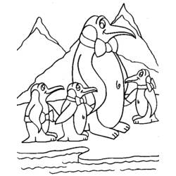 Раскраска: гагарка (Животные) #16958 - Бесплатные раскраски для печати