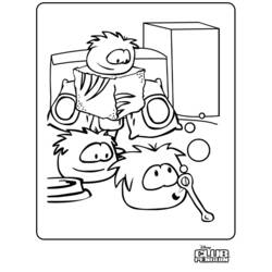 Раскраска: гагарка (Животные) #16984 - Бесплатные раскраски для печати
