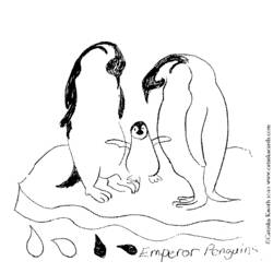 Раскраска: гагарка (Животные) #17005 - Бесплатные раскраски для печати