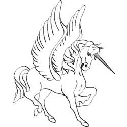 Раскраска: пони (Животные) #17987 - Бесплатные раскраски для печати