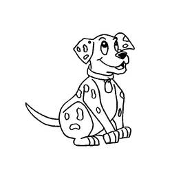 Раскраска: щенок (Животные) #2945 - Бесплатные раскраски для печати