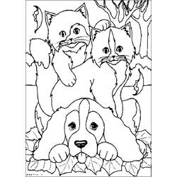 Раскраска: щенок (Животные) #2983 - Раскраски для печати
