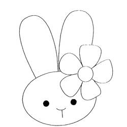 Раскраска: кролик (Животные) #9644 - Раскраски для печати