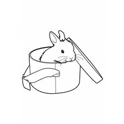 Раскраска: кролик (Животные) #9680 - Бесплатные раскраски для печати