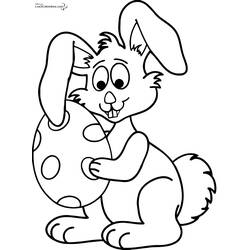Раскраска: кролик (Животные) #9688 - Раскраски для печати