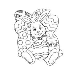 Раскраска: кролик (Животные) #9690 - Бесплатные раскраски для печати