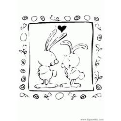 Раскраска: кролик (Животные) #9698 - Бесплатные раскраски для печати