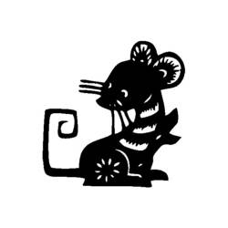 Раскраска: крыса (Животные) #15203 - Бесплатные раскраски для печати