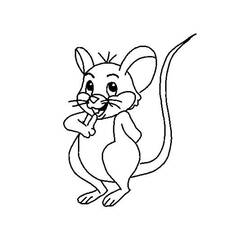 Раскраска: крыса (Животные) #15223 - Раскраски для печати