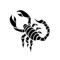 Раскраска: Скорпион (Животные) #14615 - Раскраски для печати