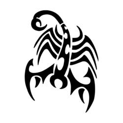 Раскраска: Скорпион (Животные) #14616 - Раскраски для печати