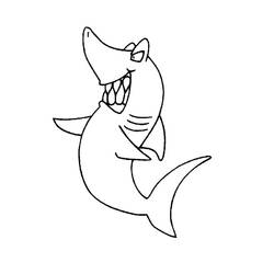 Раскраска: акула (Животные) #14795 - Бесплатные раскраски для печати