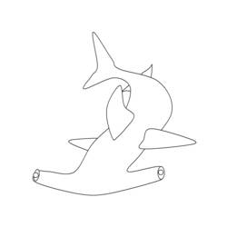 Раскраска: акула (Животные) #14844 - Бесплатные раскраски для печати