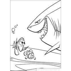 Раскраска: акула (Животные) #14868 - Бесплатные раскраски для печати
