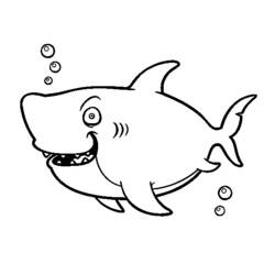 Раскраска: акула (Животные) #14877 - Бесплатные раскраски для печати