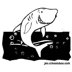 Раскраска: акула (Животные) #14933 - Бесплатные раскраски для печати