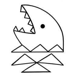 Раскраска: акула (Животные) #14954 - Бесплатные раскраски для печати