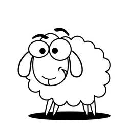 Раскраска: овца (Животные) #11400 - Раскраски для печати