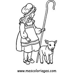 Раскраска: овца (Животные) #11484 - Бесплатные раскраски для печати