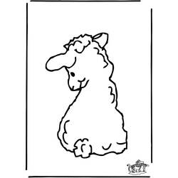 Раскраска: овца (Животные) #11512 - Бесплатные раскраски для печати