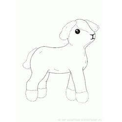 Раскраска: овца (Животные) #11518 - Бесплатные раскраски для печати