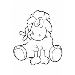 Раскраска: овца (Животные) #11520 - Бесплатные раскраски для печати