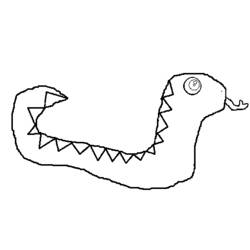 Раскраска: змея (Животные) #14420 - Бесплатные раскраски для печати
