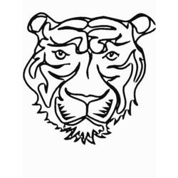 Раскраска: Tigris (Животные) #13628 - Бесплатные раскраски для печати