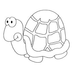 Раскраска: черепаха (Животные) #13509 - Раскраски для печати