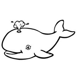 Раскраска: кит (Животные) #864 - Раскраски для печати