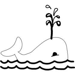 Раскраска: кит (Животные) #868 - Бесплатные раскраски для печати