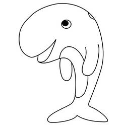 Раскраска: кит (Животные) #885 - Бесплатные раскраски для печати
