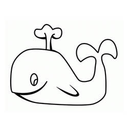 Раскраска: кит (Животные) #947 - Раскраски для печати