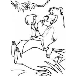 Раскраска: Дикие животные / джунгли (Животные) #21121 - Бесплатные раскраски для печати