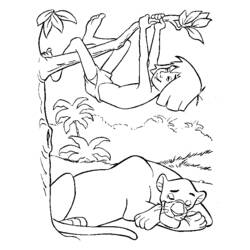 Раскраска: Дикие животные / джунгли (Животные) #21163 - Бесплатные раскраски для печати