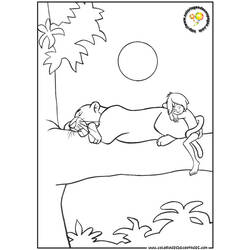 Раскраска: Дикие животные / джунгли (Животные) #21349 - Бесплатные раскраски для печати
