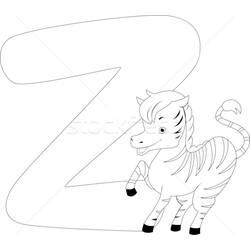 Раскраска: зебра (Животные) #13131 - Бесплатные раскраски для печати