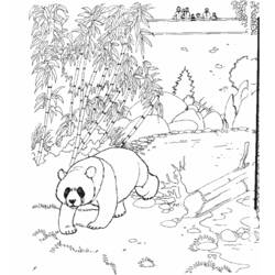 Раскраска: зоопарк (Животные) #12641 - Бесплатные раскраски для печати