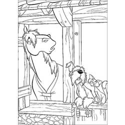 Раскраска: 101 далматинец (Анимационные фильмы) #129453 - Бесплатные раскраски для печати