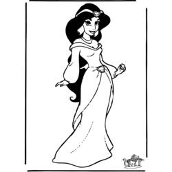 Раскраска: Aladdin (Анимационные фильмы) #127587 - Раскраски для печати