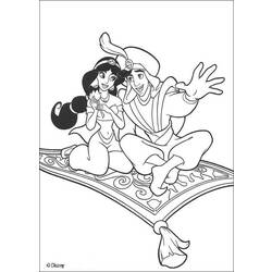 Раскраска: Aladdin (Анимационные фильмы) #127830 - Бесплатные раскраски для печати
